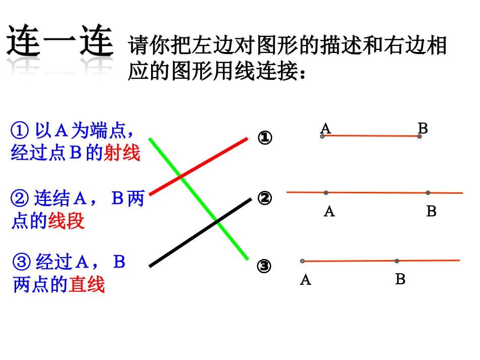 6.2线段、射线和直线_第3页