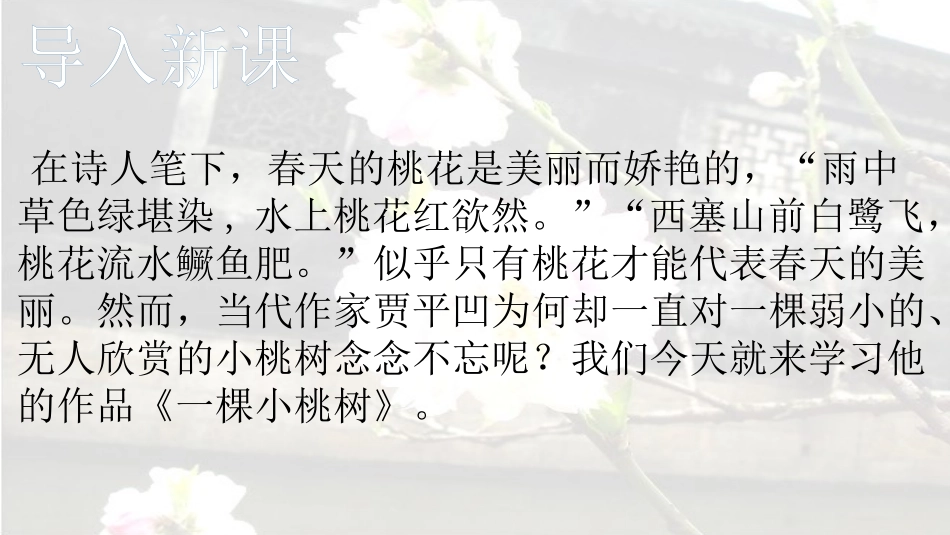 (部编)初中语文人教2011课标版七年级下册一颗小桃树-(11)_第2页