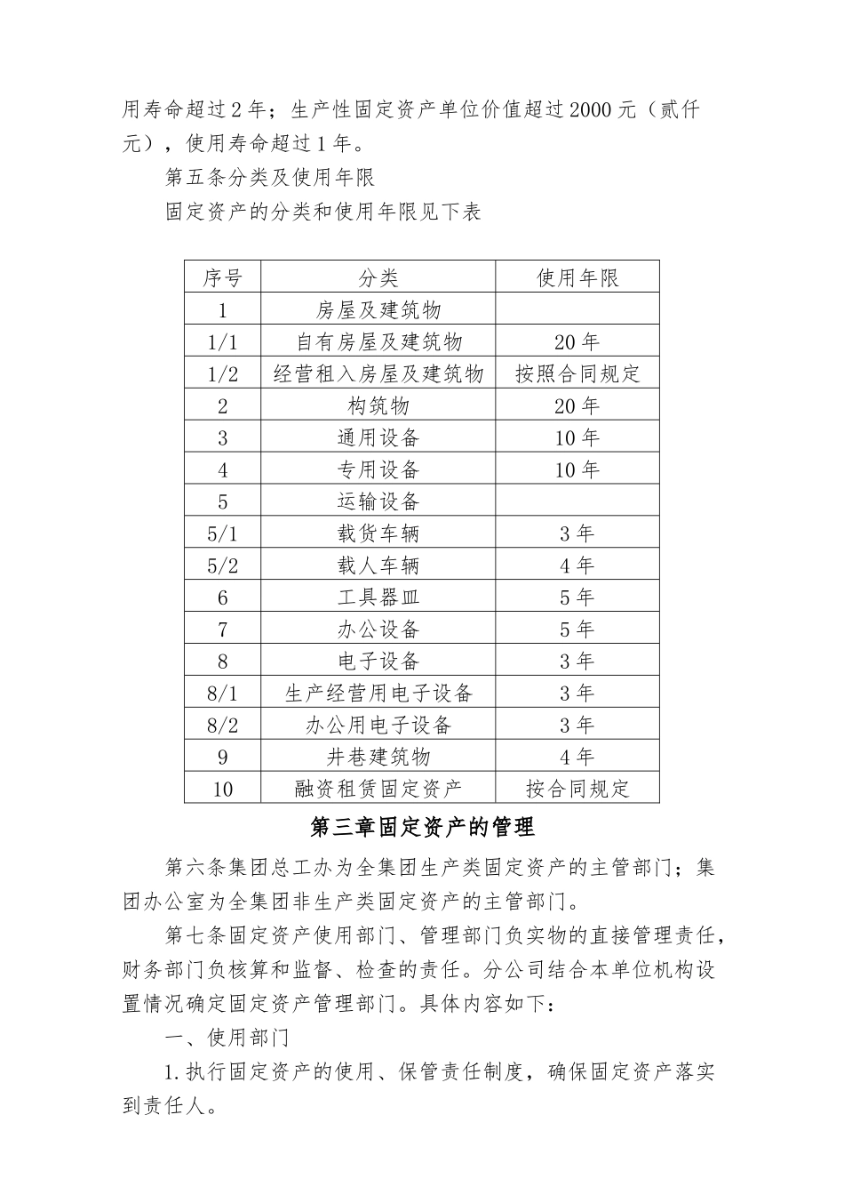 集团企业固定资产管理制度_第2页