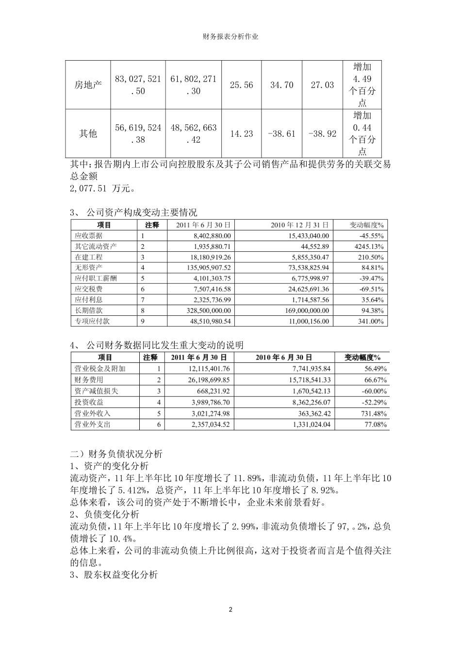 江苏恒顺醋业财务报表分析作业_第2页