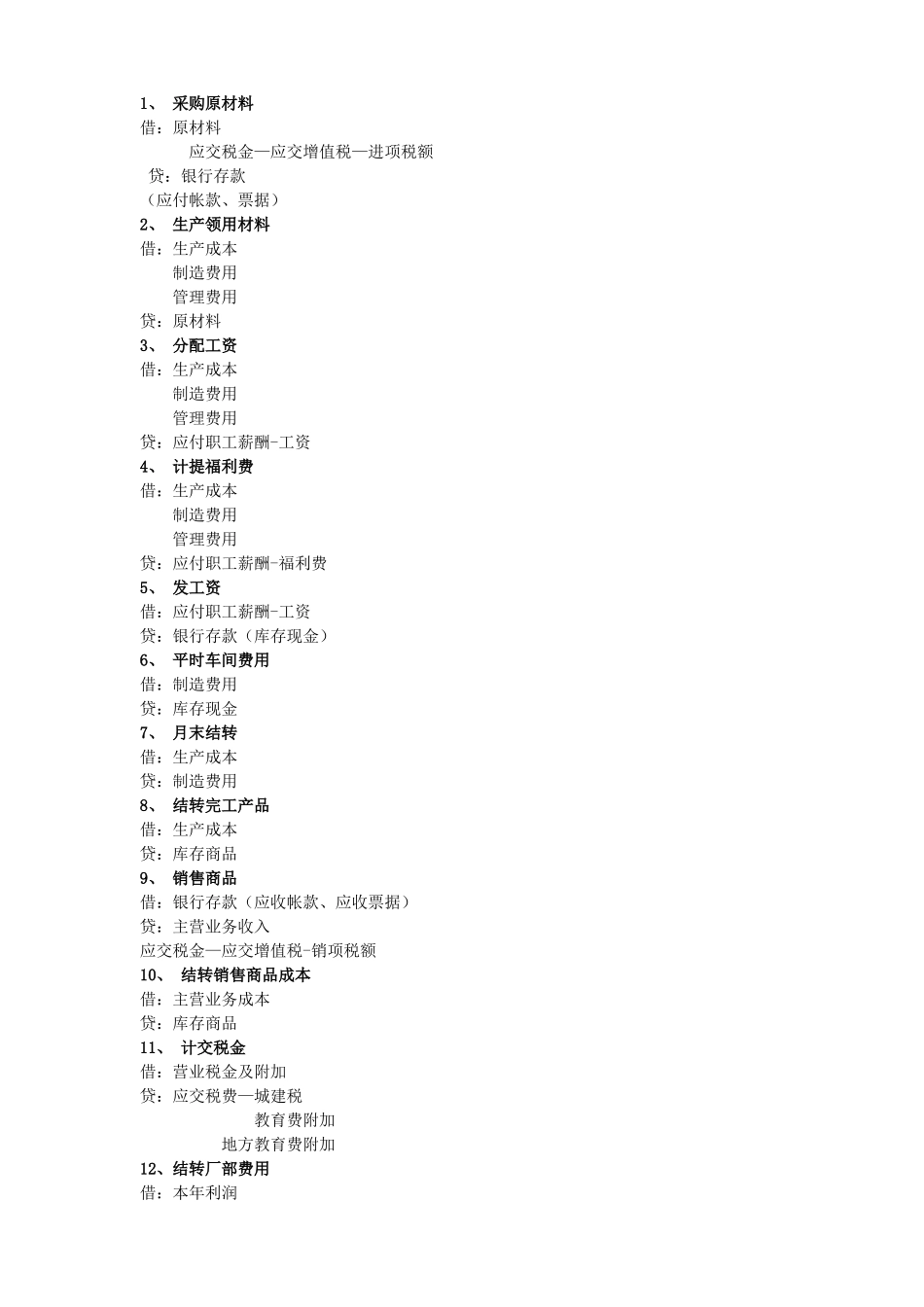 工业企业会计做账流程_第3页