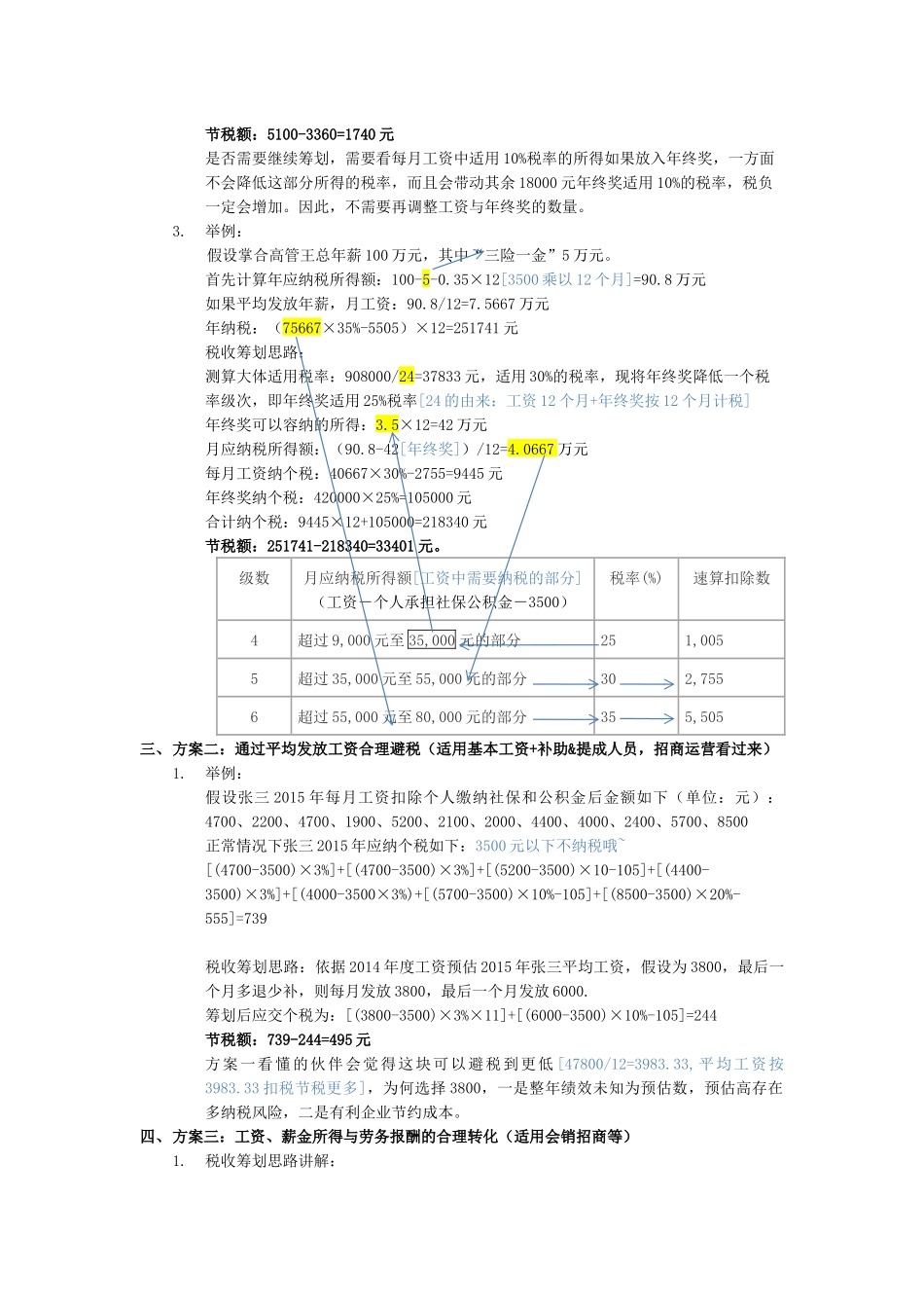 个税筹划方案_第3页