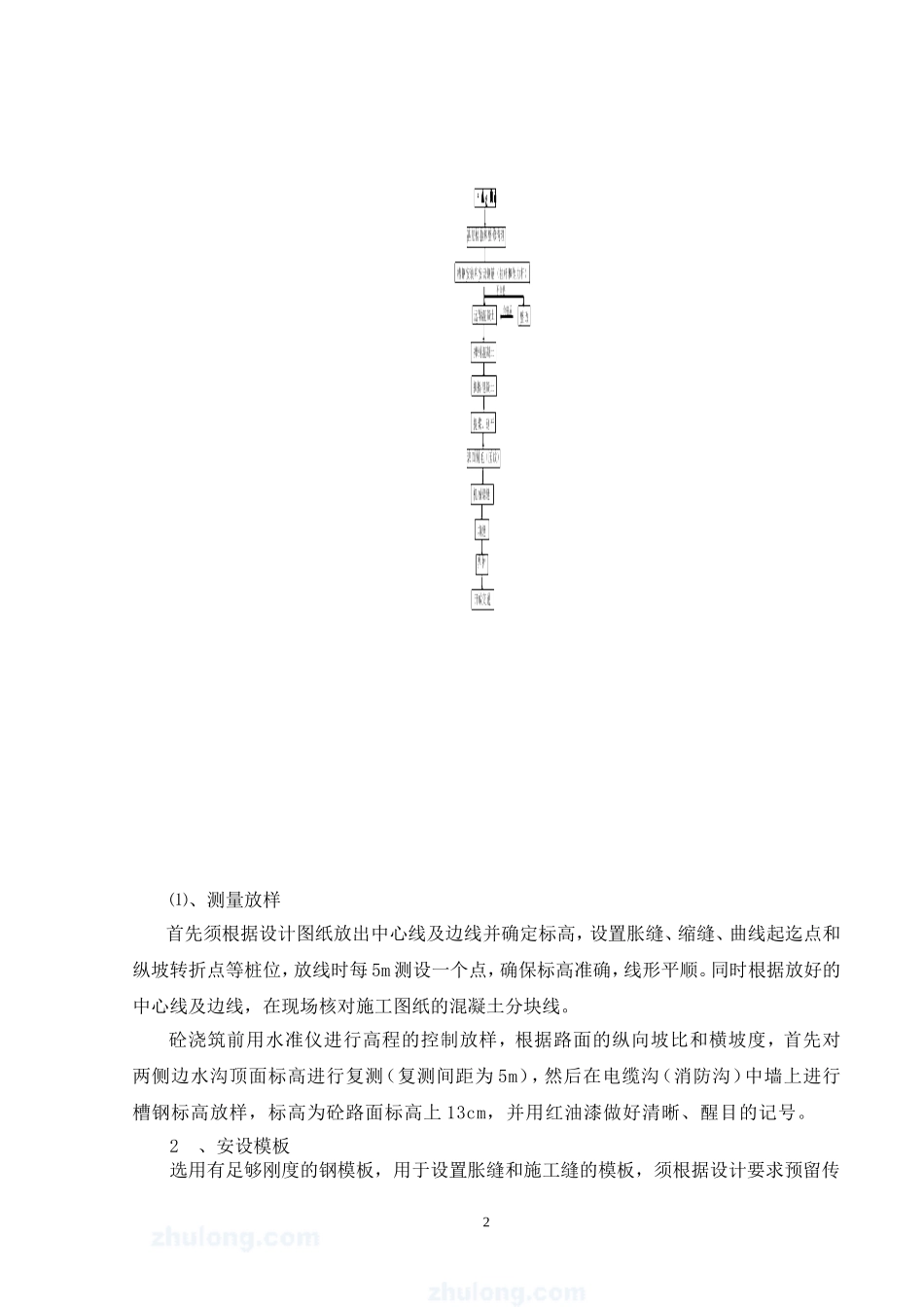 隧道混凝土路面施工方案_第2页