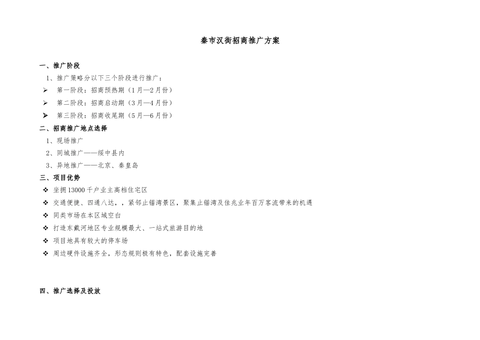 商业街招商推广方案_第1页