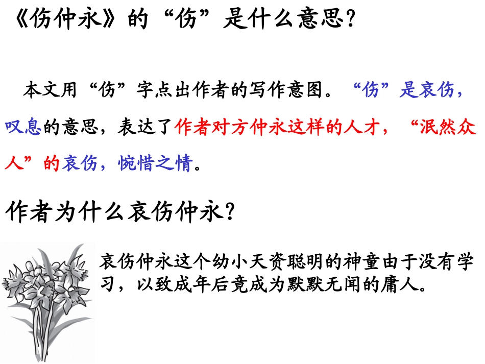 我的《伤仲永》公开课课件_第2页