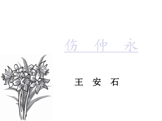 我的《伤仲永》公开课课件