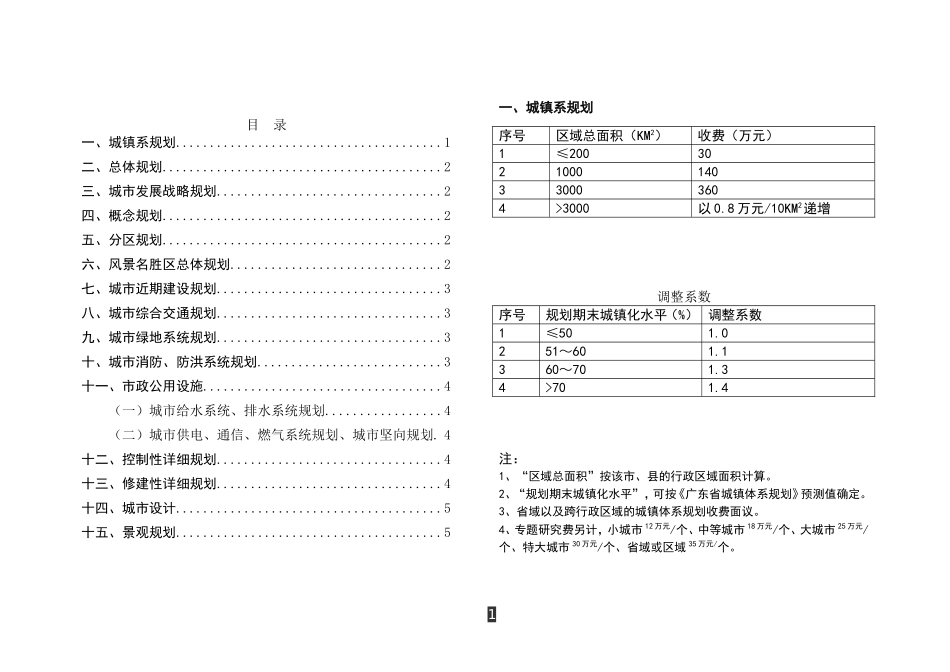广东省城市规划收费标准的建议_第3页
