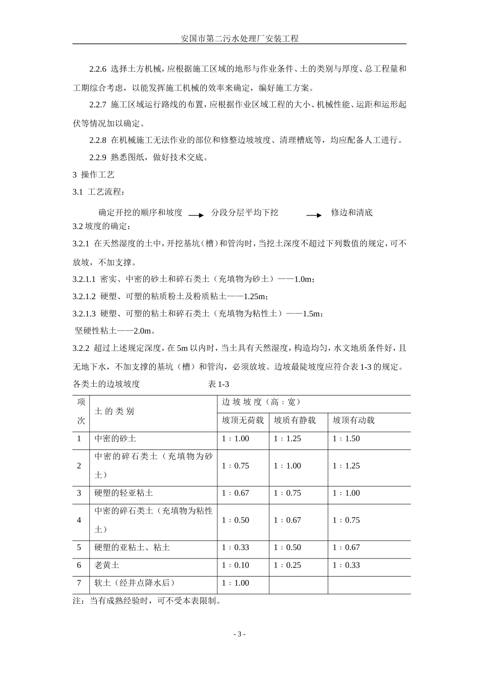污水处理施工组织设计_第3页