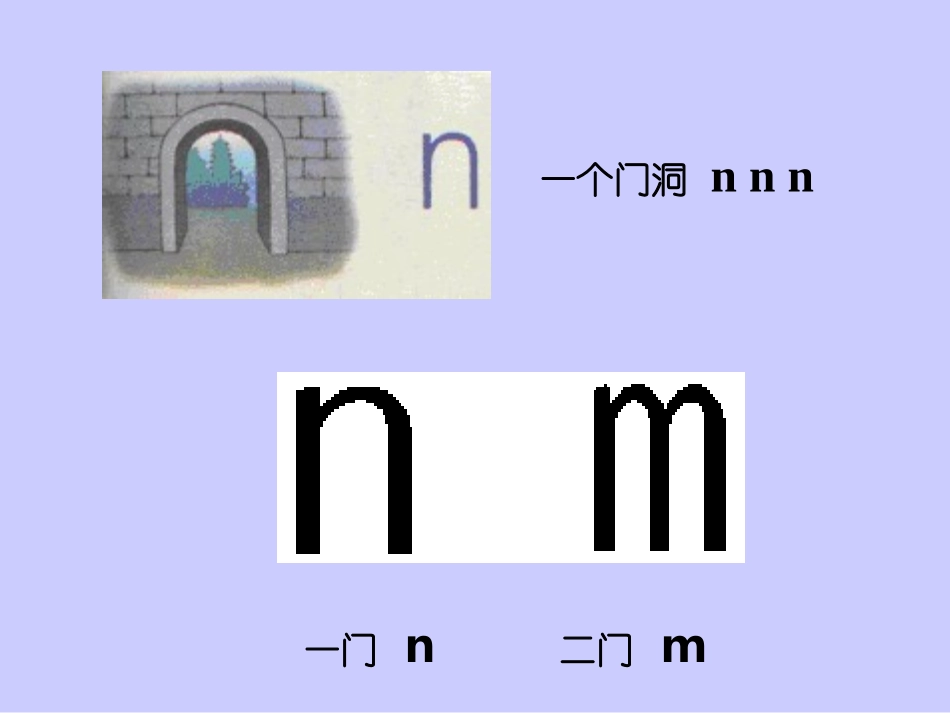 小学语文一年级课件-d、t、n、l(板书1)_第3页
