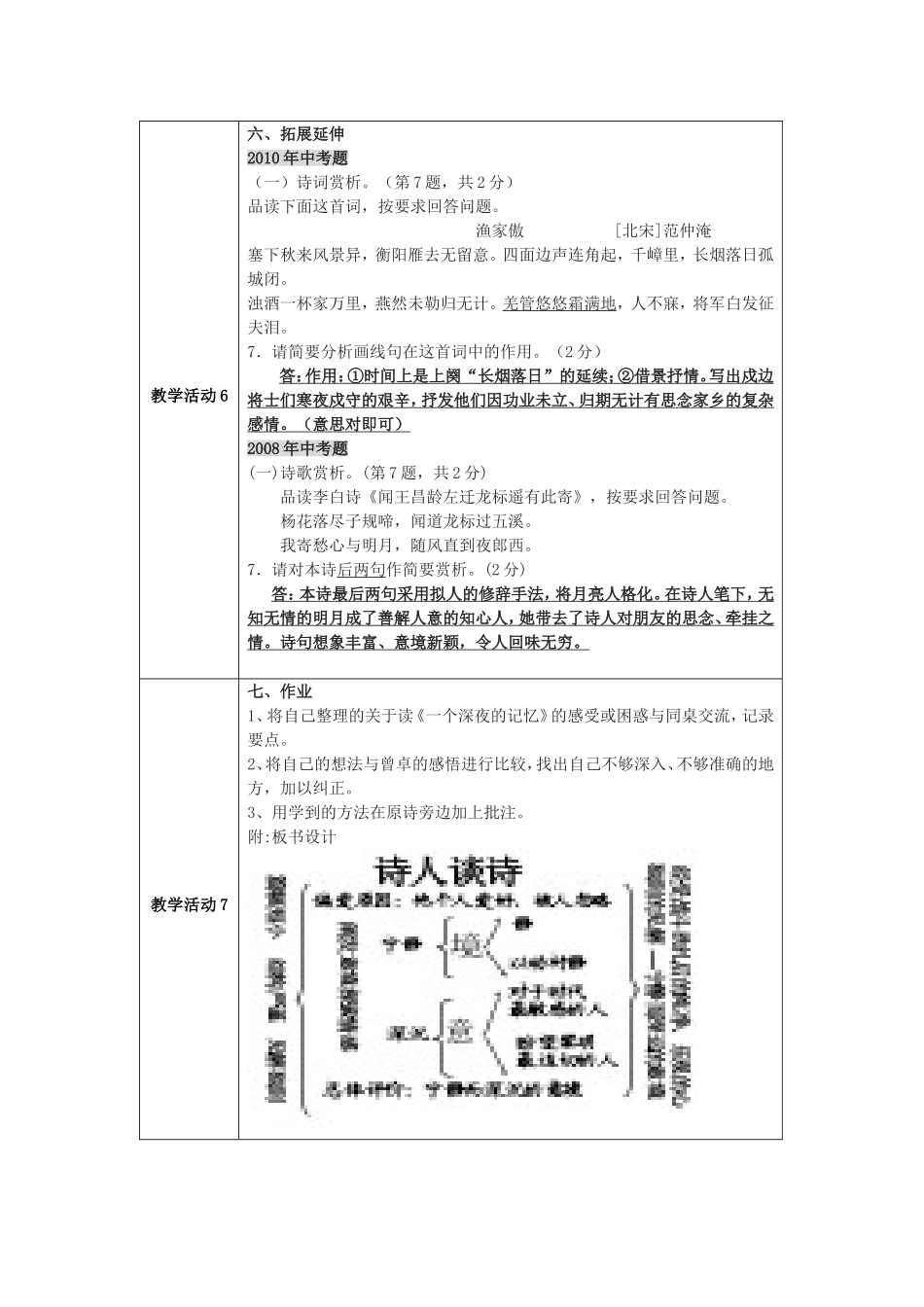 《诗人谈诗》教学设计方案_第3页