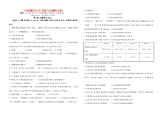 云南省腾冲市高三历史模拟试卷2-人教版高三全册历史试题