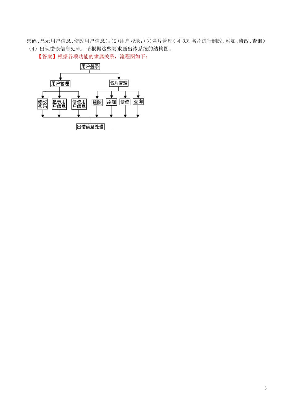 高中数学 第四章 框图 4.2 结构图（二）练习（含解析）新人教A版选修1-2-新人教A版高二选修1-2数学试题_第3页