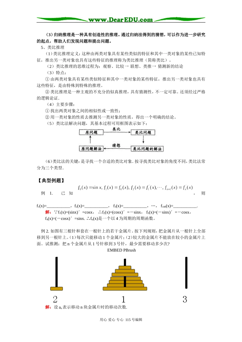 高二数学合情推理苏教版知识精讲_第2页