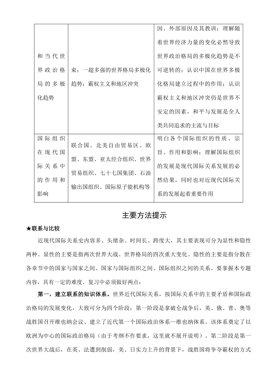 专题8    全球化进程中的国际关系_第3页