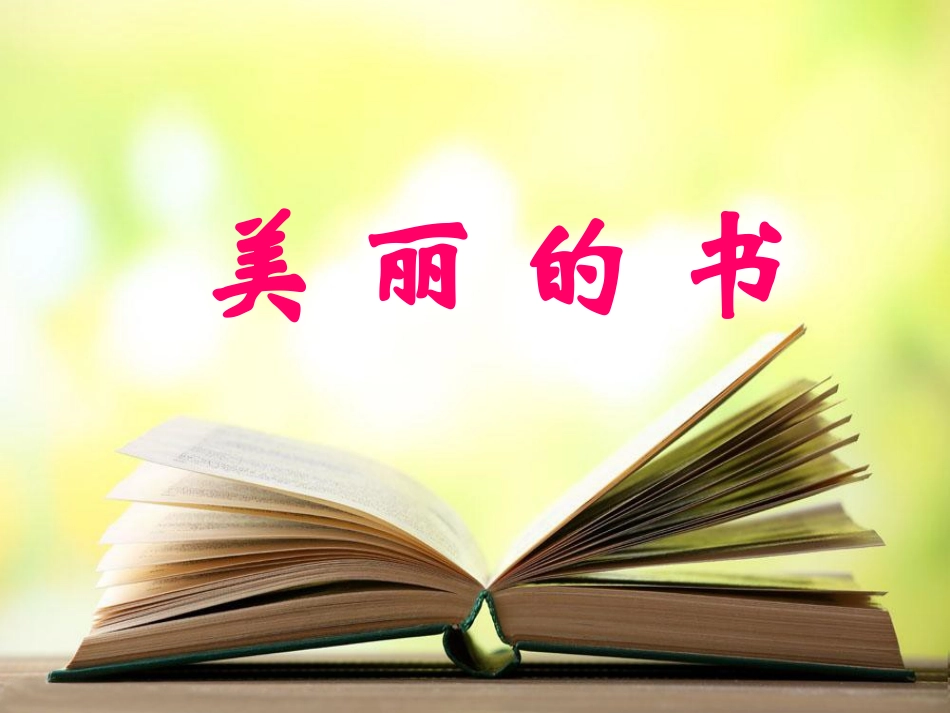 第6课美丽的书_第1页