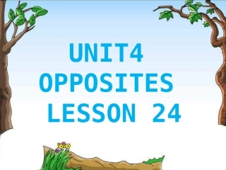 UNIT4-OPPOSITES-LESSON-24