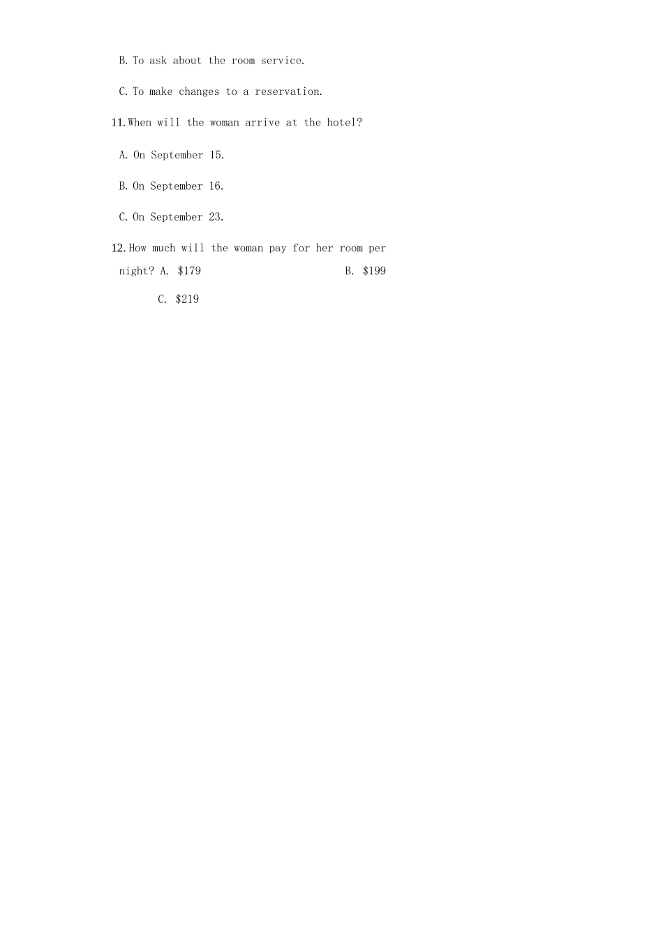 安徽省蚌埠市教师高三英语 我为高考命题 仿真模拟试卷(蚌埠二中9)试卷_第3页