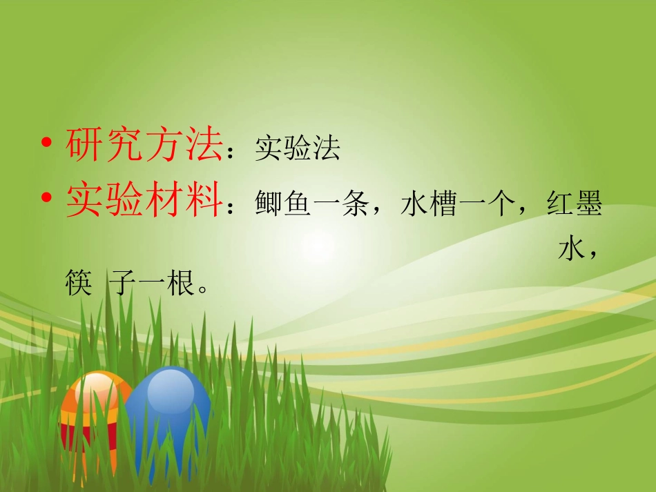 鲫鱼实验研究报告_第3页