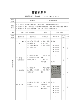 多种形式的平衡动作