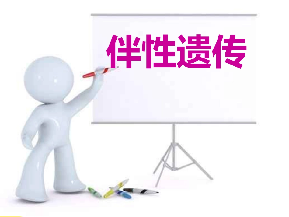 二人的伴性遗传_第1页