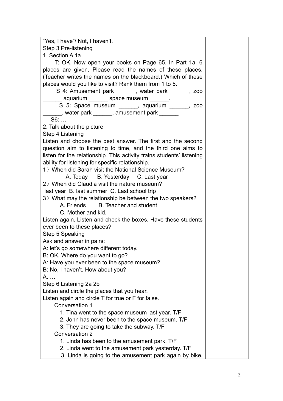 八下unit9教案(1)_第2页