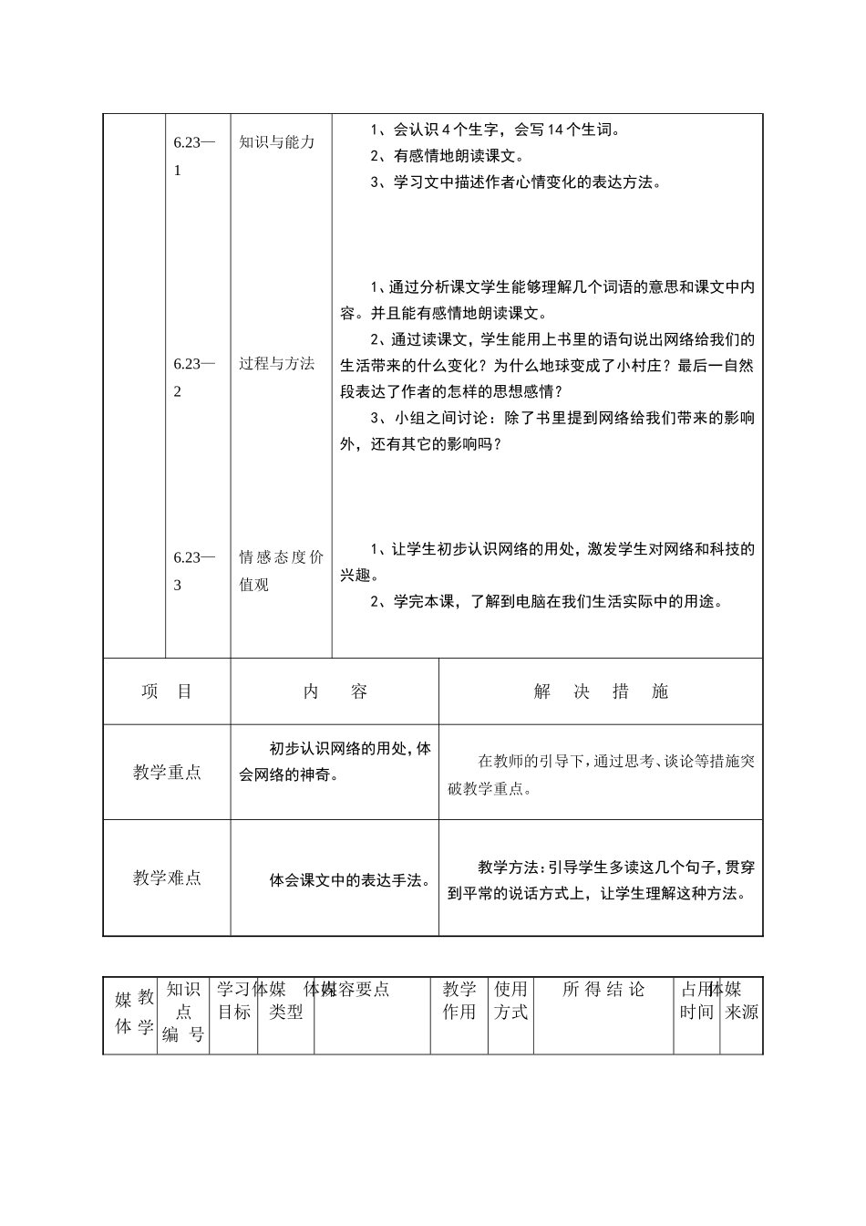 语文-我家跨上了“信息高速路”教学设计_第3页