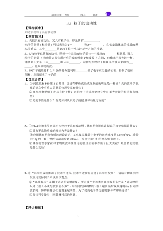 3-粒子的波动性