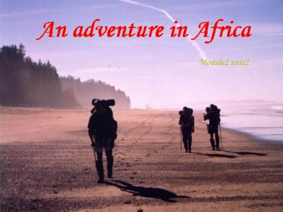 Reading(5)：AnadventureinAfrica_第2页