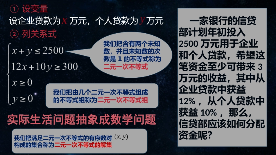 3.3.2二元一次不等式组表示的平面区域_第3页