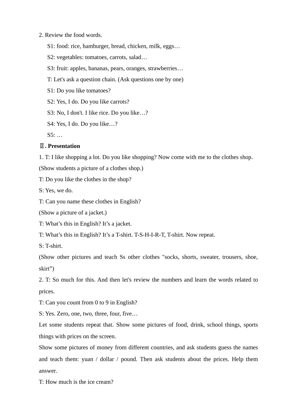 Unit-7-How-much-are-these-socks？-教案_第2页
