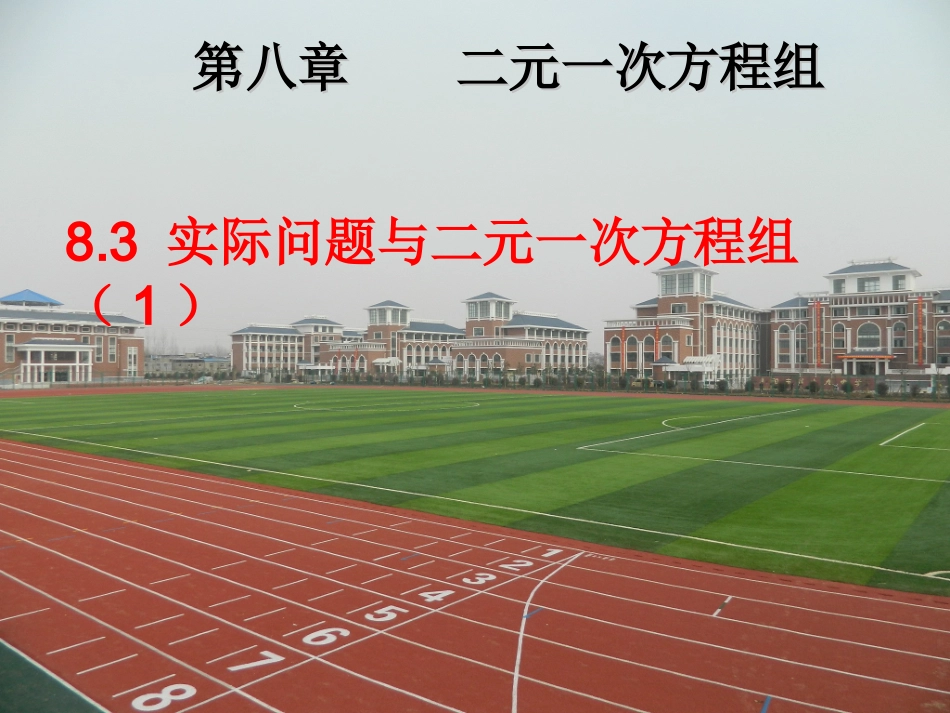 二元一次方程组.3实际问题与二元一次方程组g_第2页