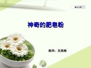 第8课神奇的肥皂粉