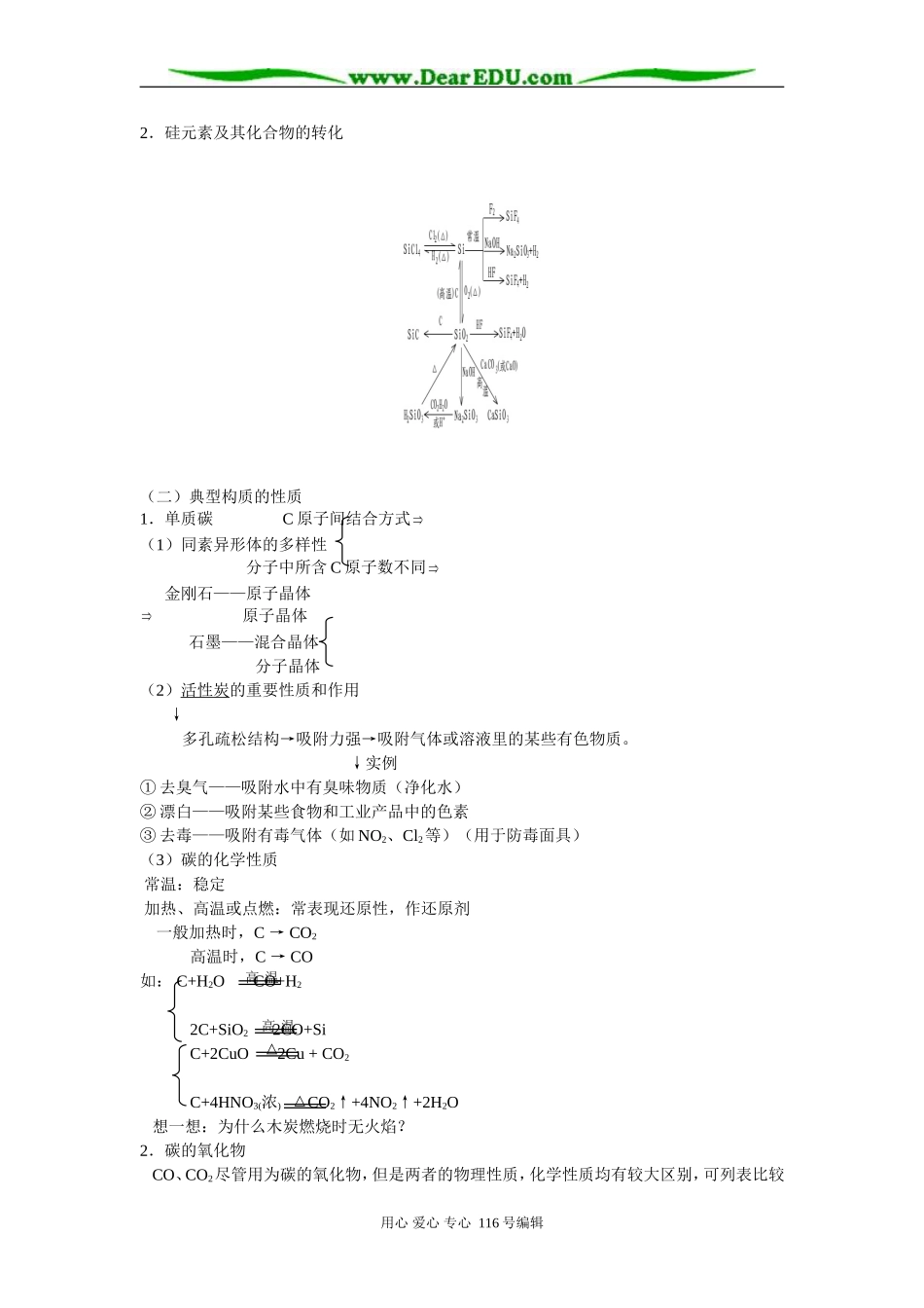 高三复习专题讲座－元素化合物(3)_第2页