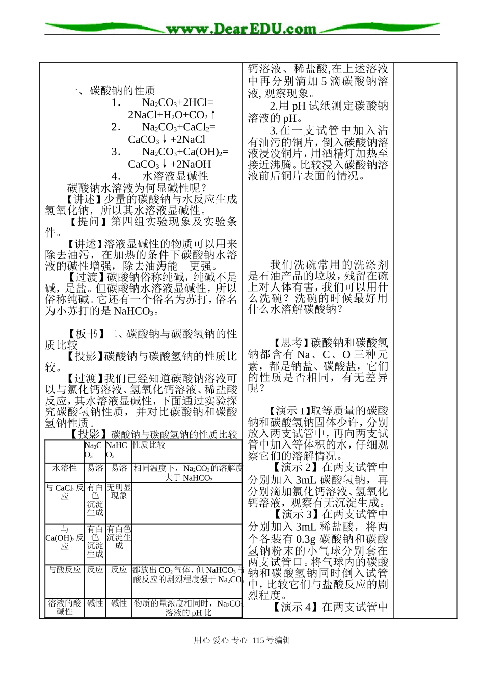 高一化学 酸钠的性质与应用_第2页