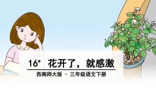 16.花开了-就感谢