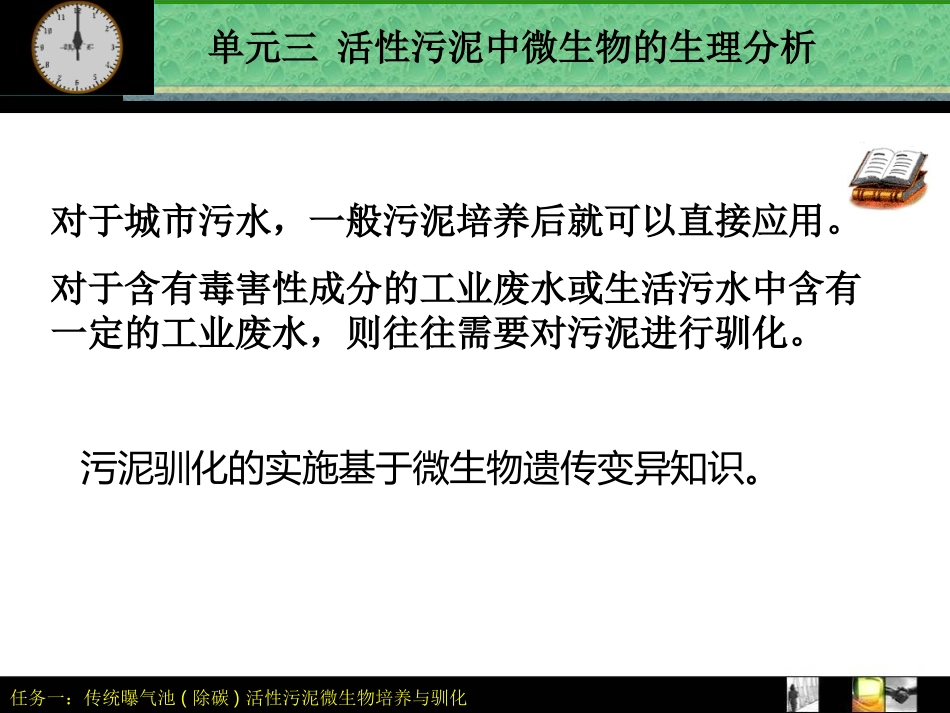 环境微生物学--任务一---单元五-活性污泥的驯化_第2页