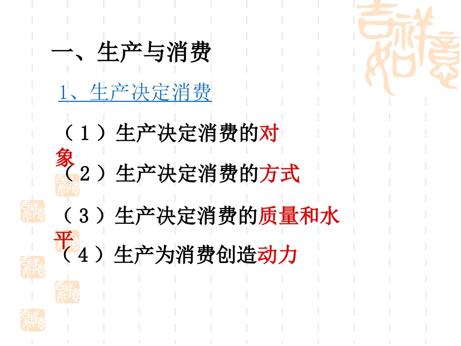 人教版高中思想政治必修一《发展生产-满足消费》课件_第3页