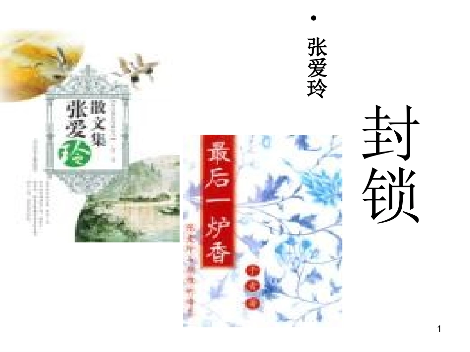 5、《封锁》：陌生的视角_第1页