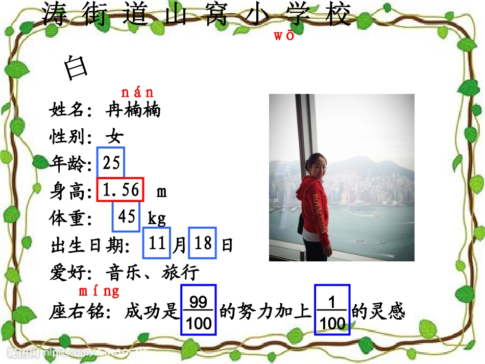 人教2011版小学数学三年级认识小数.23小数的初步认识(冉楠楠定稿)_第2页