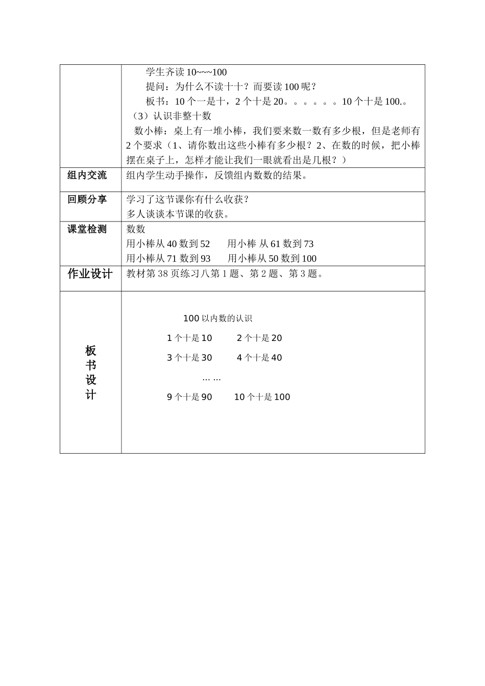 小学数学人教2011课标版一年级100以内的数-(3)_第2页