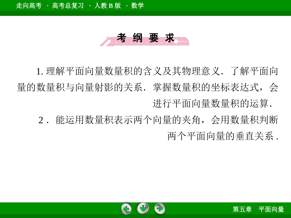2.3.1向量数量积的物理背景与定义_第2页