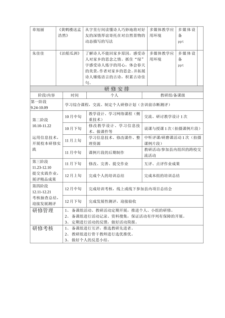 文苑小学语文教研组研修计划_第2页