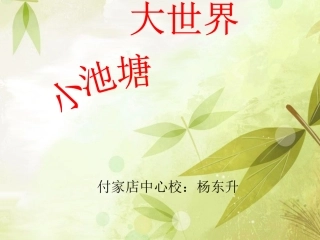 10小池塘大世界