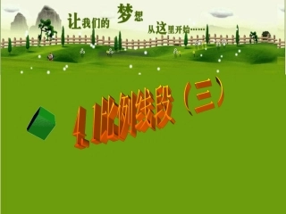 4.1比例线段(3)