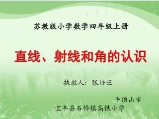小学数学北师大2011课标版三年级垂线与平行线