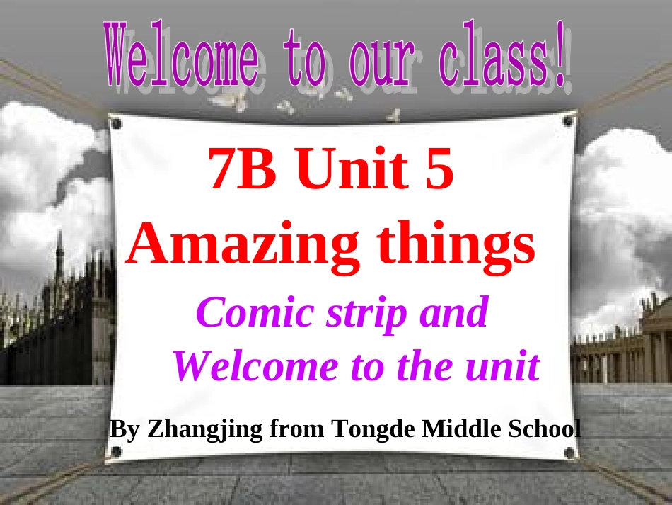 Welcometotheunit-(2)_第1页