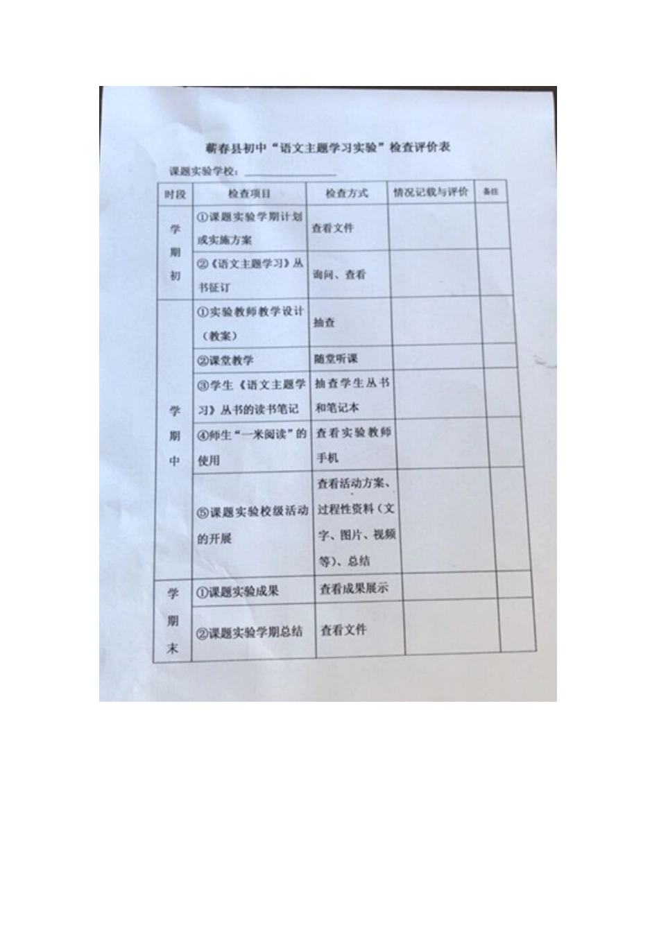 国培计划蕲春县第三实验中学主题学习月检活动_第3页