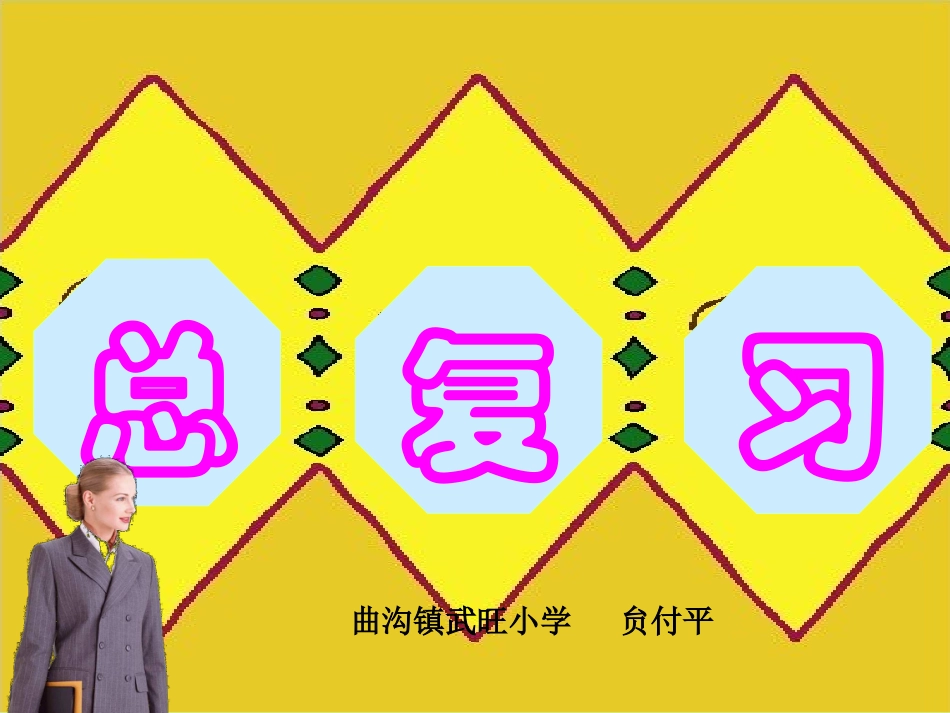 人教2011版小学数学三年级总复习_第1页