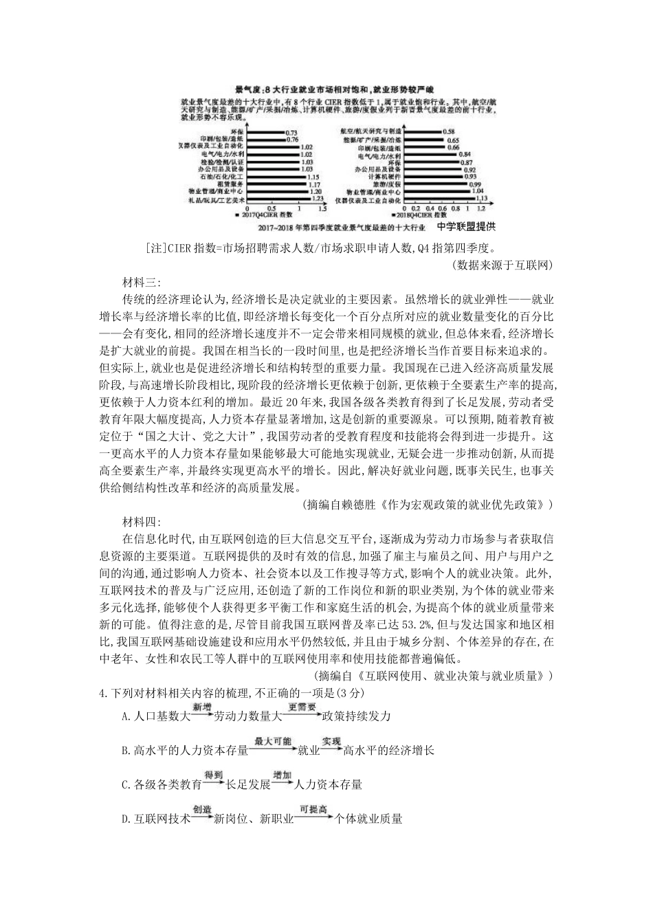 山东省临沂市临沂一中高三语文上学期10月份联考试卷_第3页