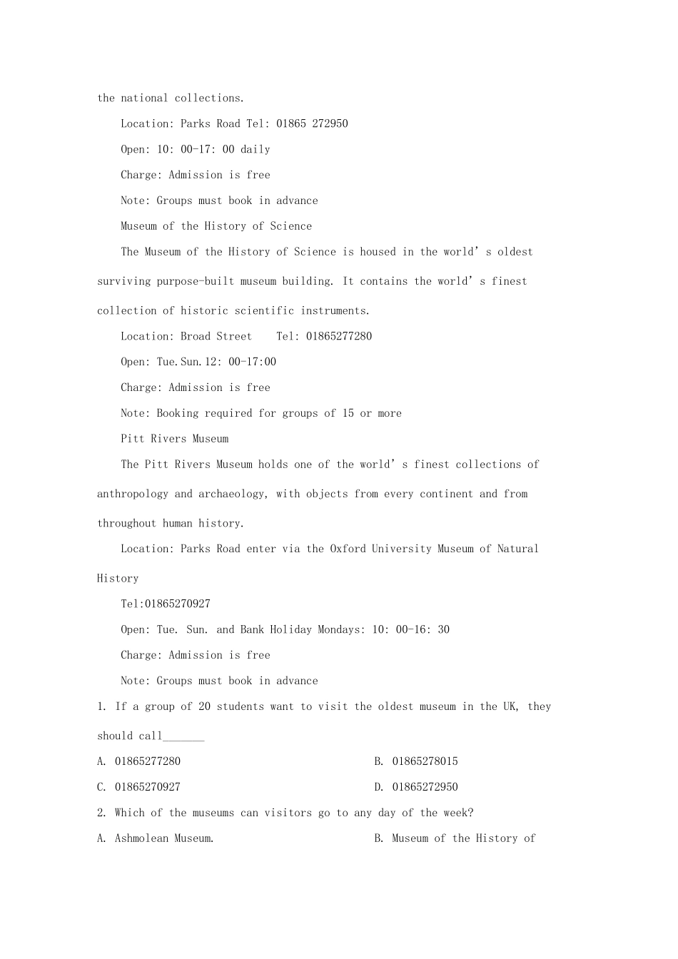 吉林省高三英语第二次模拟考试试卷_第2页
